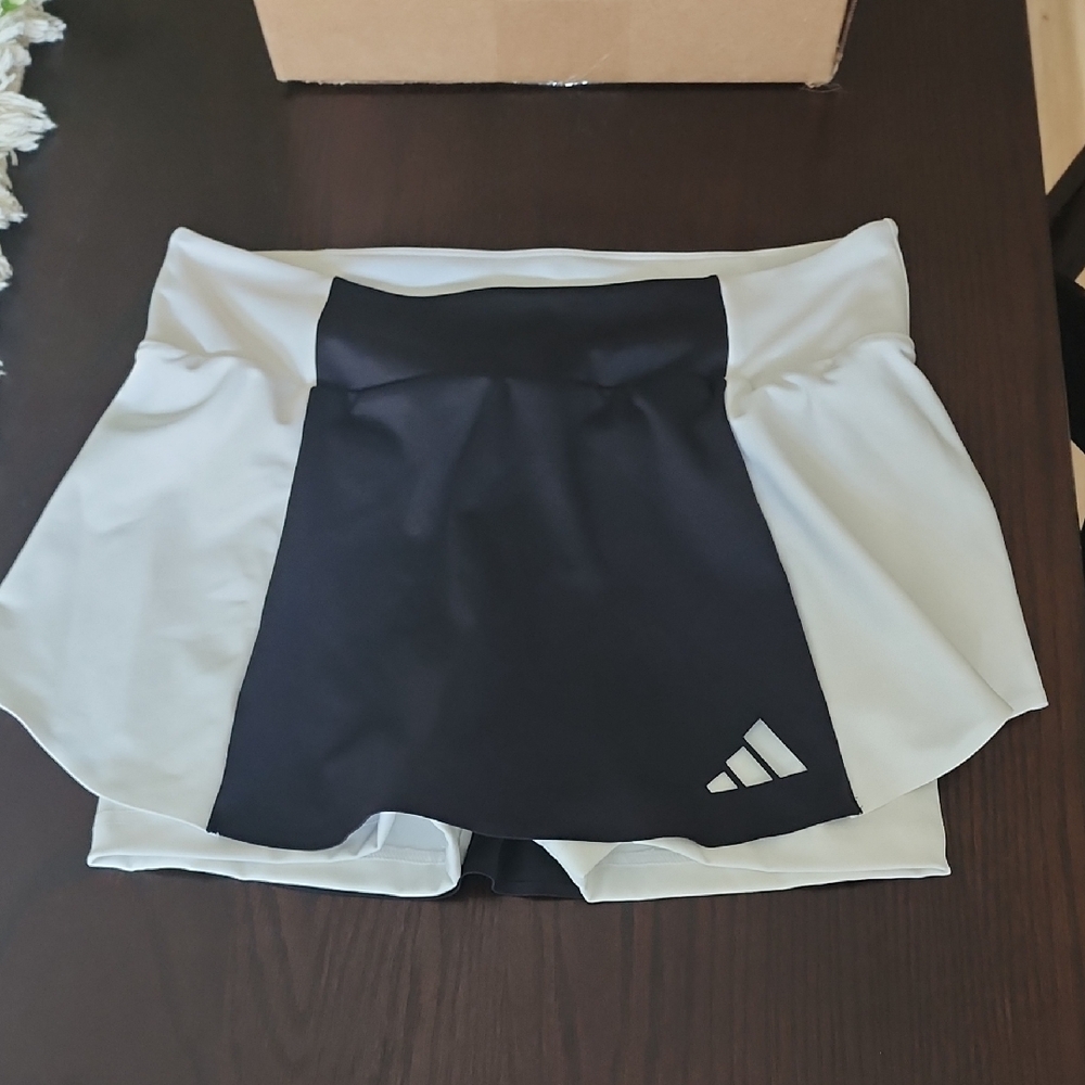Adidas Women's Black and White Shorts
